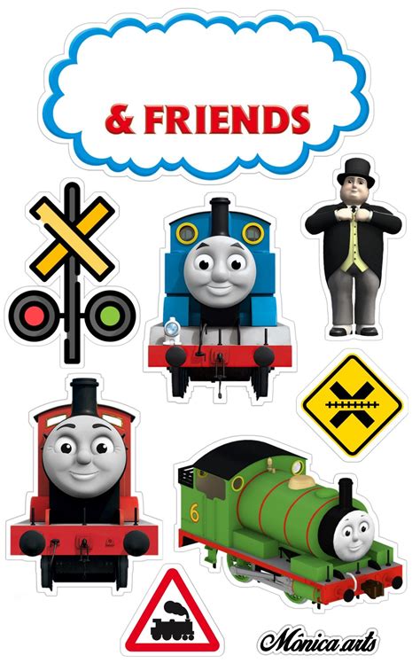 Thomas And Friends Cake Topper Printable